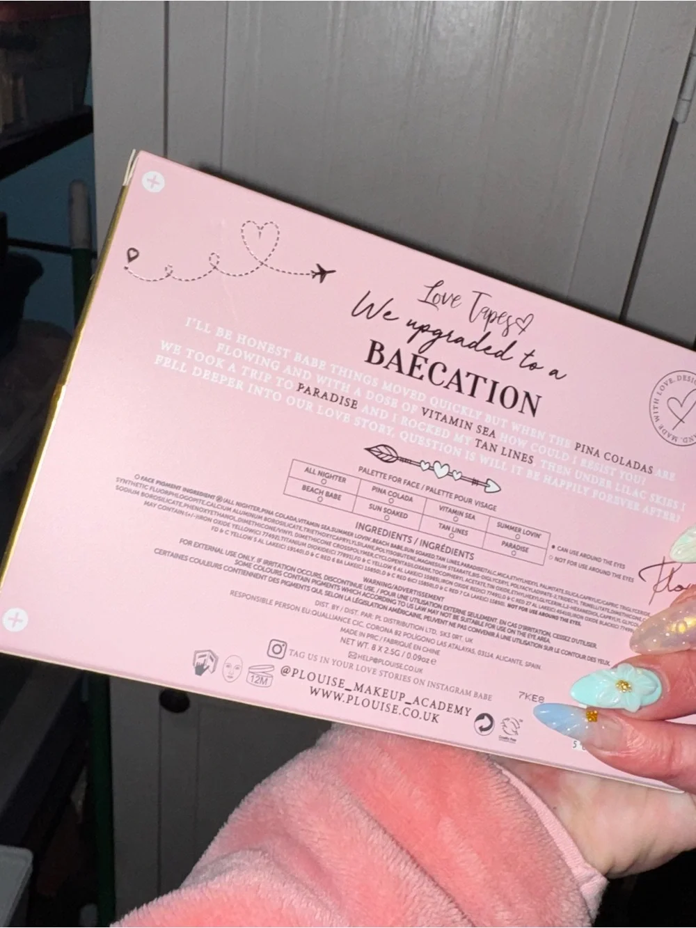 Baecation palette